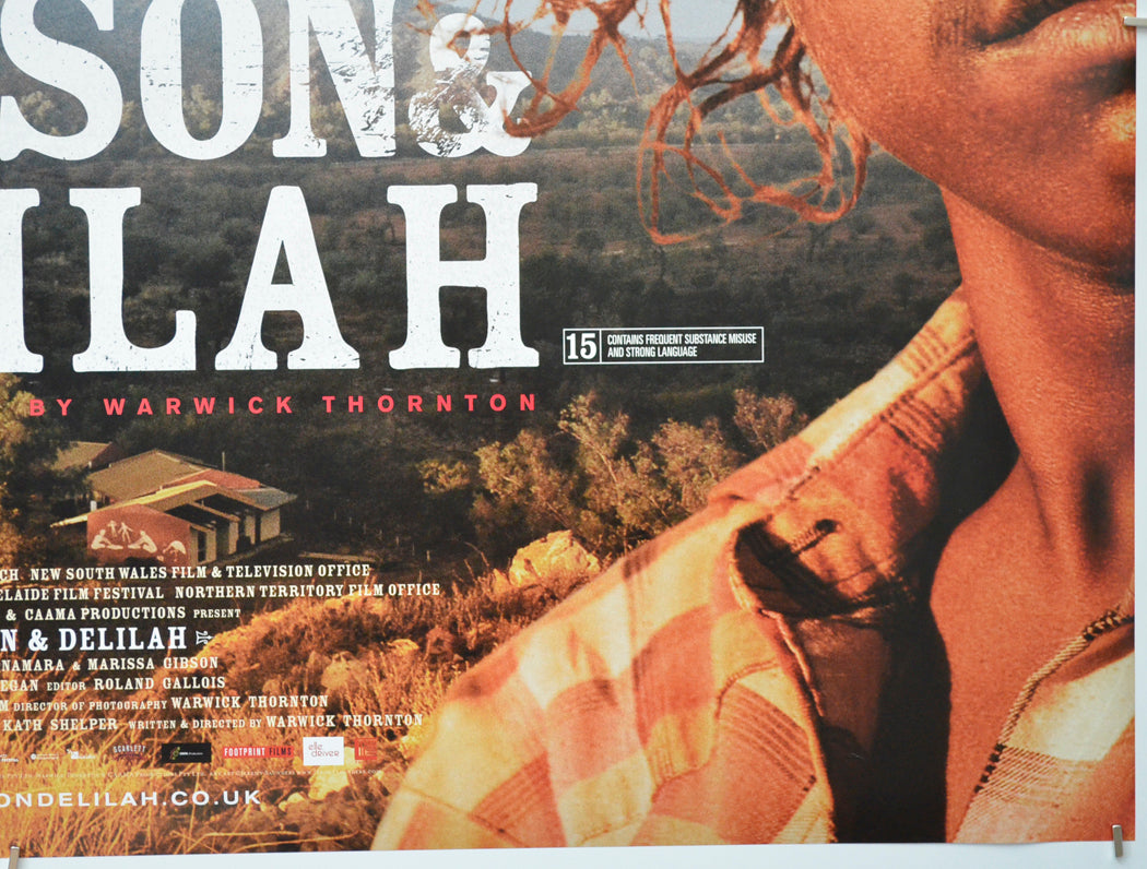 SAMSON AND DELILAH (Bottom Right) Cinema Quad Movie Poster 