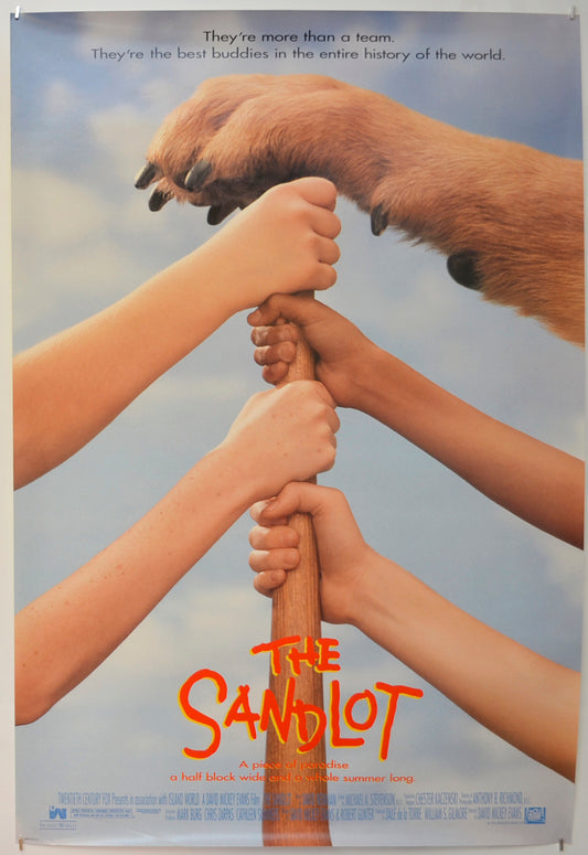 The Sandlot Kids  Original One Sheet Poster - Film Poster - Movie Poster