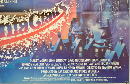 SANTA CLAUS (Bottom Right) Cinema Quad Movie Poster 