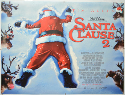 Santa Clause 2 - Original Quad Poster - Film Poster - Movie Poster