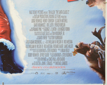 SANTA CLAUSE 2 (Bottom Right) Cinema Quad Movie Poster 