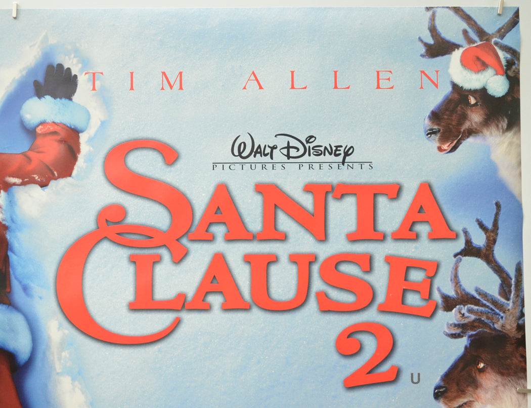 SANTA CLAUSE 2 (Top Right) Cinema Quad Movie Poster 