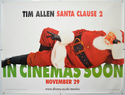 Santa Clause 2 (Teaser / Advance Version) Original Quad Poster - Film Poster - Movie Poster