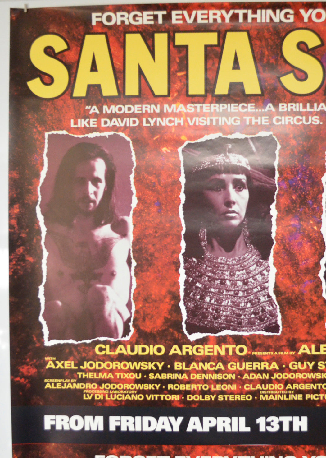 SANTA SANGRE (Top Left) Cinema 4 Sheet Movie Poster 