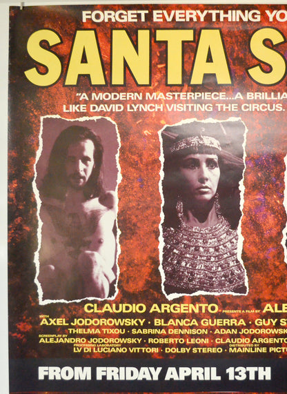 SANTA SANGRE (Top Left) Cinema 4 Sheet Movie Poster 