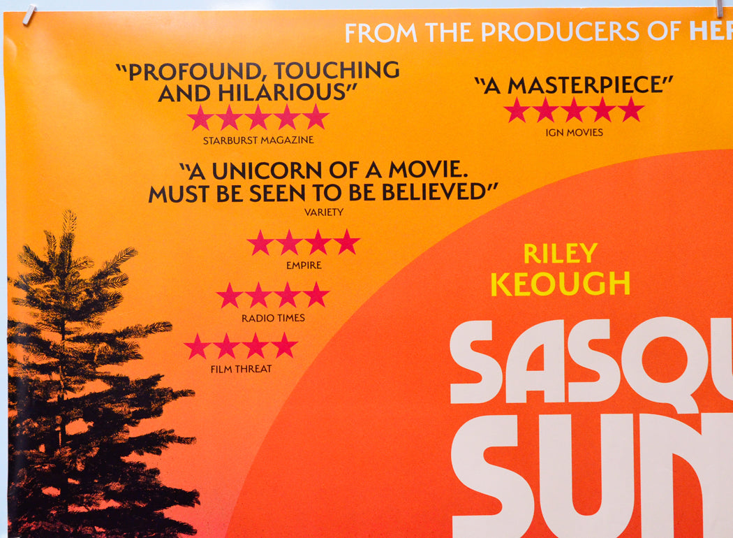 Sasquatch Sunset (Top Left) Cinema Quad Movie Poster 
