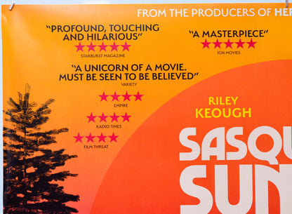 Sasquatch Sunset (Top Left) Cinema Quad Movie Poster 