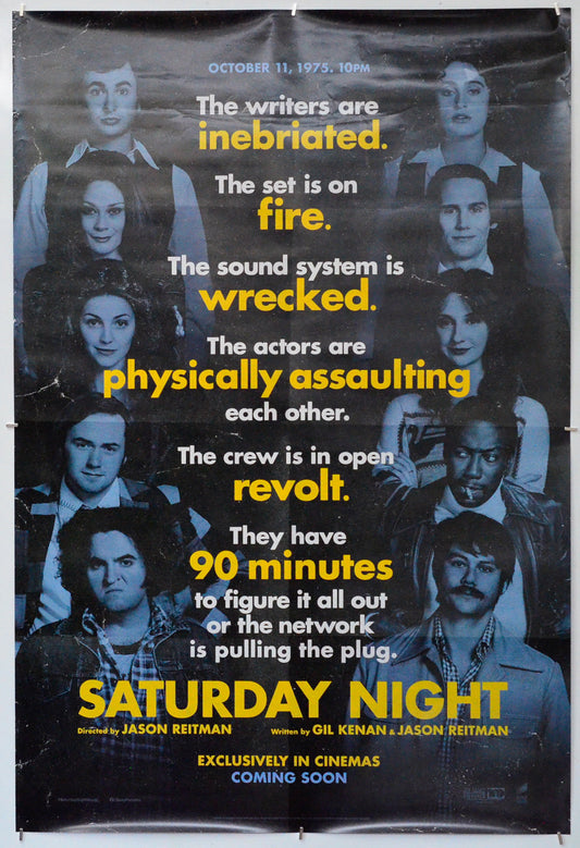 Saturday Night - Original One Sheet Poster - Film Poster - Movie Poster 