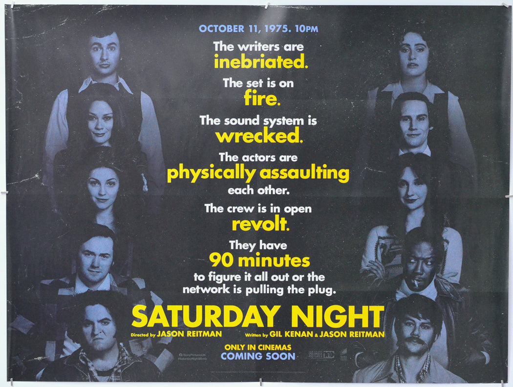 “Saturday Night” Original Quad Poster - Film Poster - Movie Poster ...