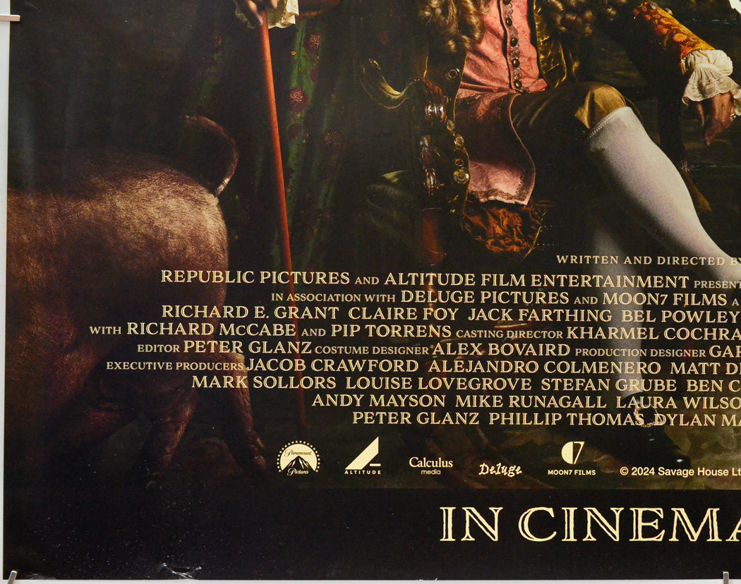 Savage House (Bottom Left) Cinema Quad Movie Poster 