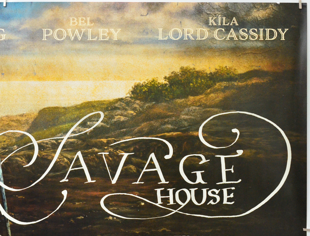 Savage House (Top Right) Cinema Quad Movie Poster 