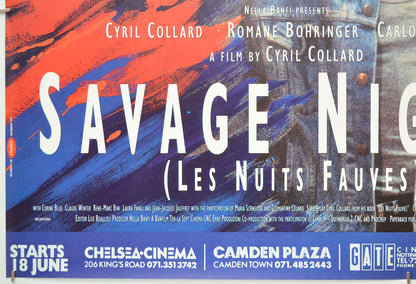 SAVAGE NIGHTS (Bottom Left) Cinema Quad Movie Poster 