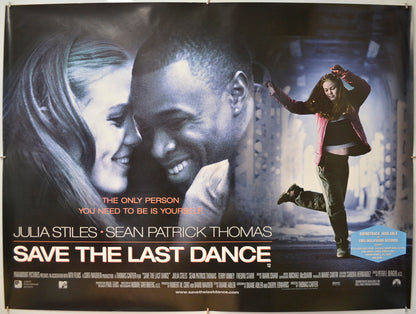 Save The Last Dance Original Quad Poster - Film Poster - Movie Poster