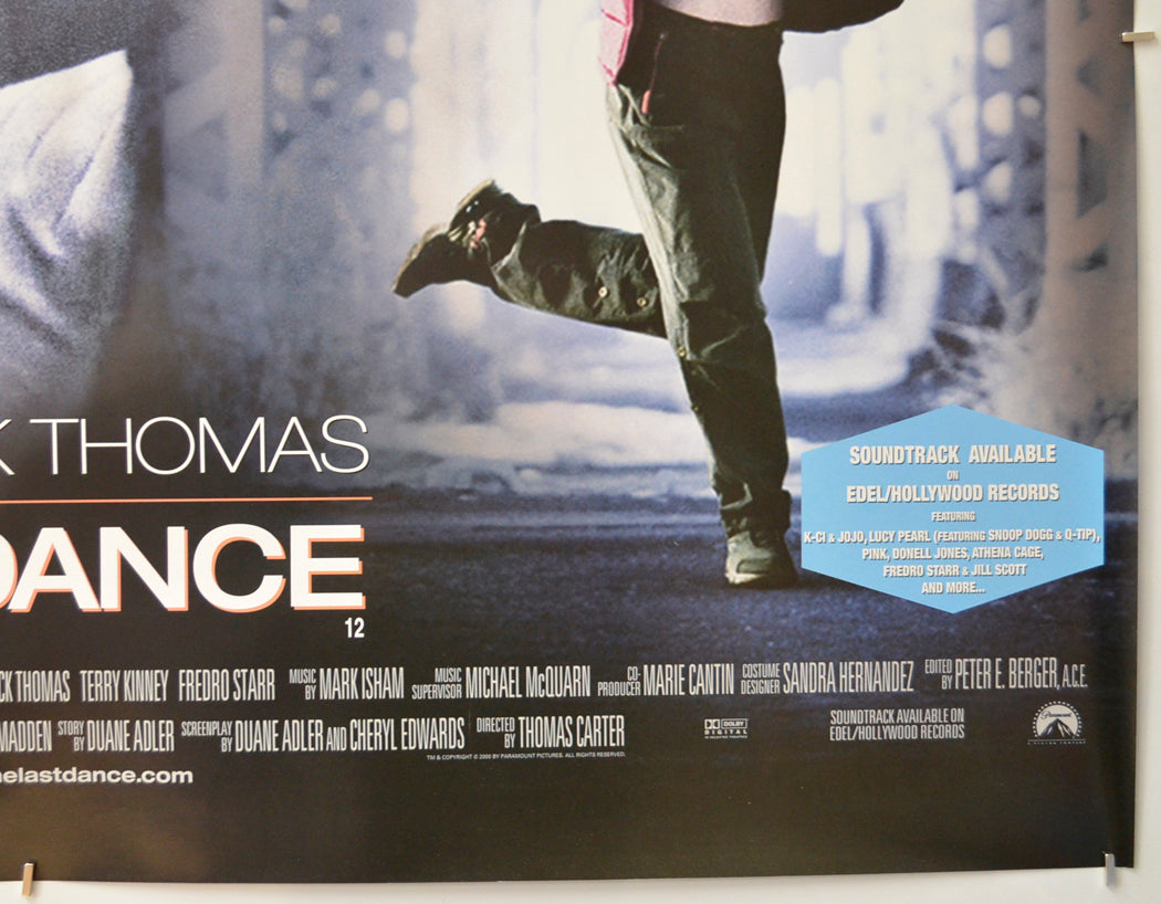 SAVE THE LAST DANCE (Bottom Right) Cinema Quad Movie Poster 