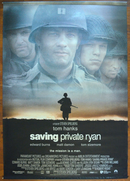 SAVING PRIVATE RYAN Cinema BANNER – Back View 