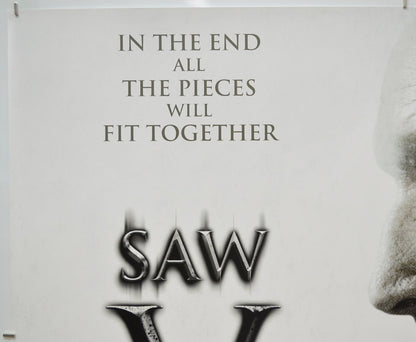 SAW V (Top Left) Cinema Quad Movie Poster 