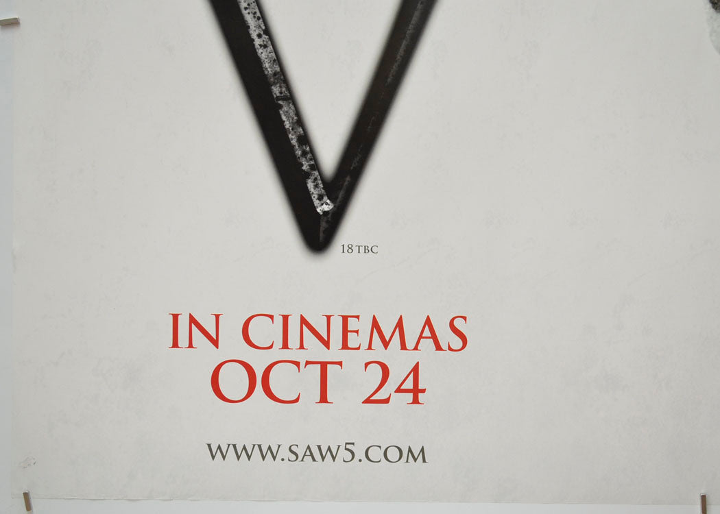 SAW V (Bottom Left) Cinema Quad Movie Poster 