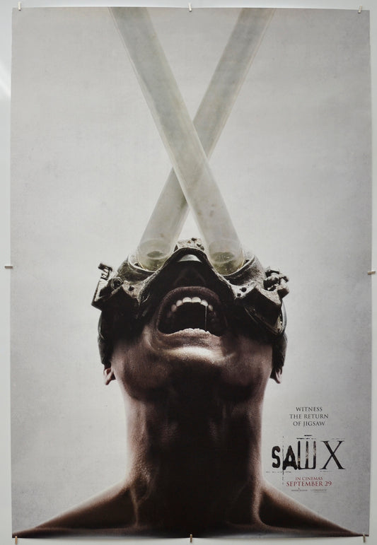 Saw X Original One Sheet Poster - Film Poster - Movie Poster 