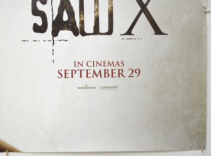 SAW X (Bottom Right) Cinema Quad Movie Poster 