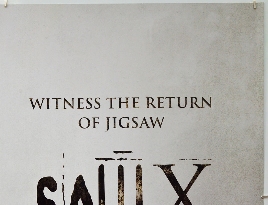 Saw X (Top Right) Cinema Quad Movie Poster 