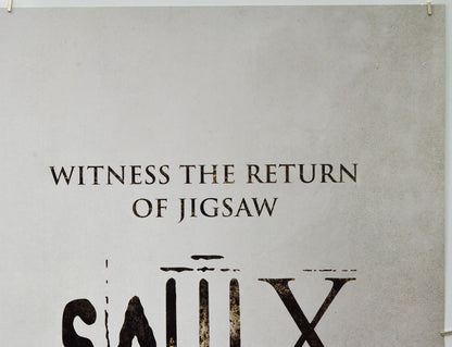 Saw X (Top Right) Cinema Quad Movie Poster 