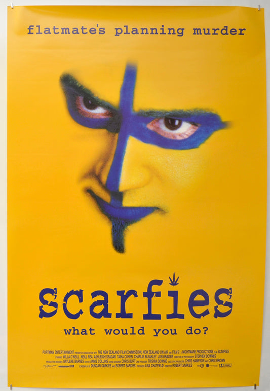 Scarfies Original One Sheet Poster - Film Poster - Movie Poster  