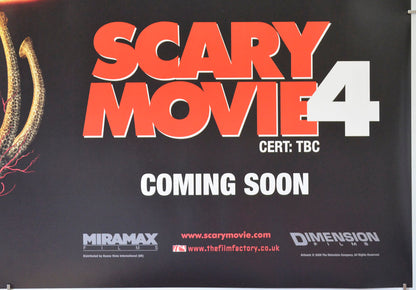 SCARY MOVIE 4 (Bottom Right) Cinema Quad Movie Poster 