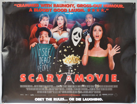 Scary Movie Original Quad Poster - Film Poster - Movie Poster