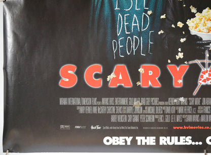 SCARY MOVIE (Bottom Left) Cinema Quad Movie Poster 