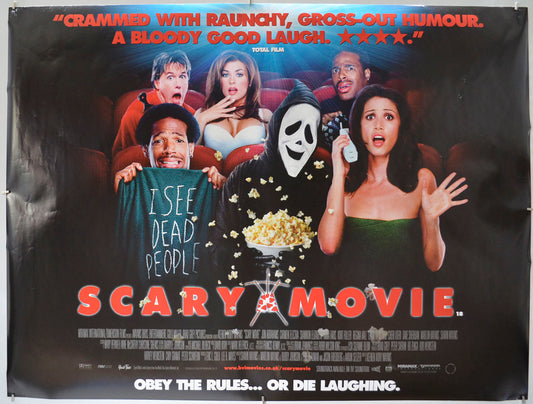 Scary Movie Original Quad Poster - Film Poster - Movie Poster