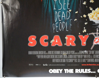 SCARY MOVIE (Bottom Left) Cinema Quad Movie Poster 