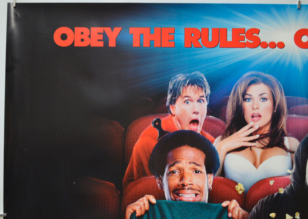 SCARY MOVIE (Top Left) Cinema Quad Movie Poster 