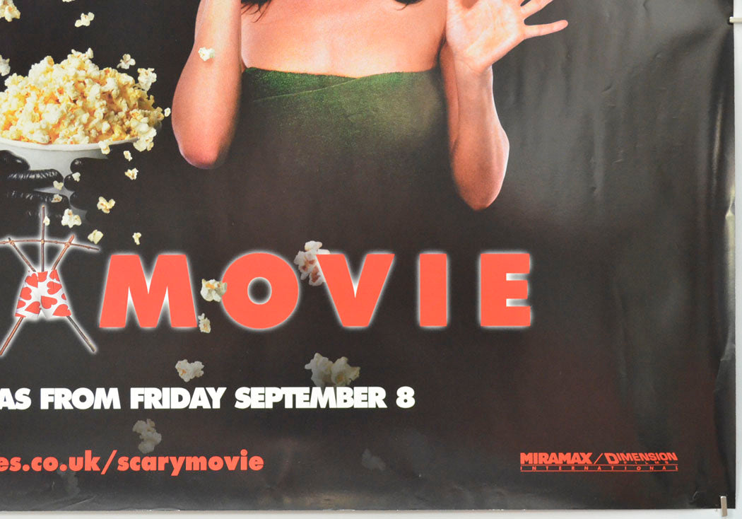 SCARY MOVIE (Bottom Right) Cinema Quad Movie Poster 