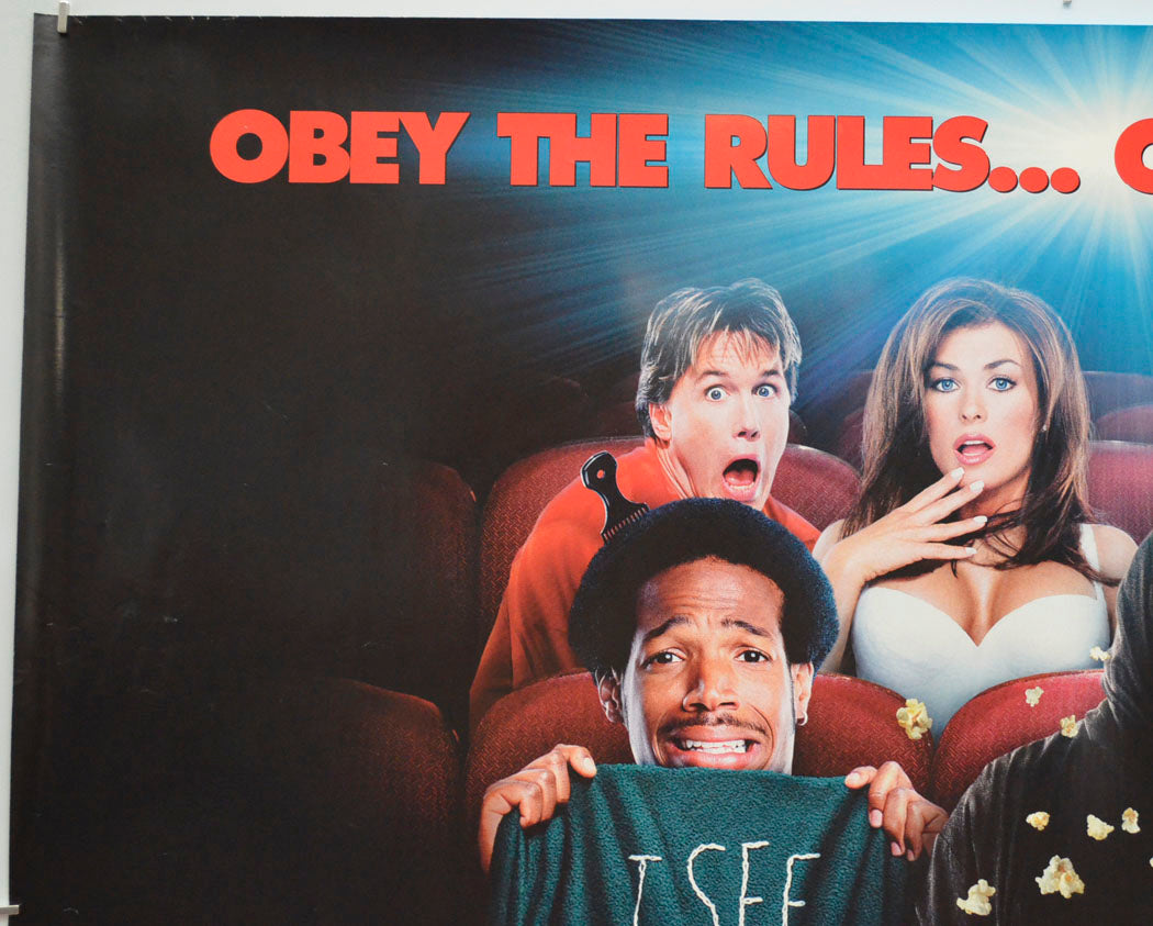 SCARY MOVIE (Top Left) Cinema Quad Movie Poster 