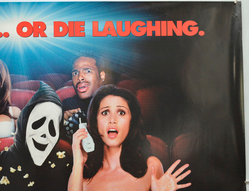 SCARY MOVIE (Top Right) Cinema Quad Movie Poster 