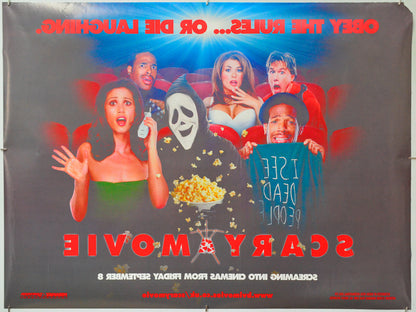 Scary Movie (Back) Cinema Quad Movie Poster 