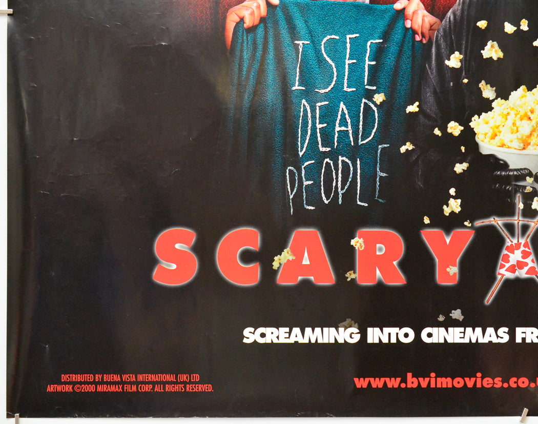 Scary Movie (Bottom Left) Cinema Quad Movie Poster 