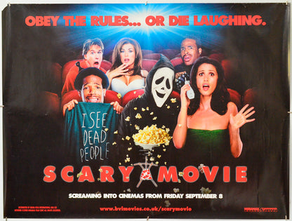 Scary Movie - Original Quad Poster - Film Poster - Movie Poster