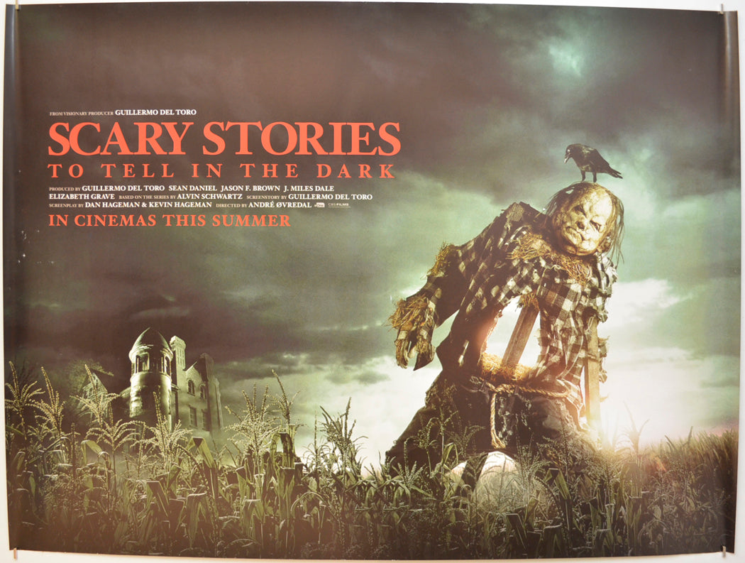 Scary Stories To Tell In The Dark Original Quad Poster - Film Poster - Movie Poster