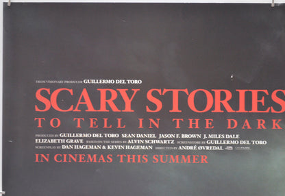 SCARY STORIES TO TELL IN THE DARK (Top Left) Cinema Quad Movie Poster 