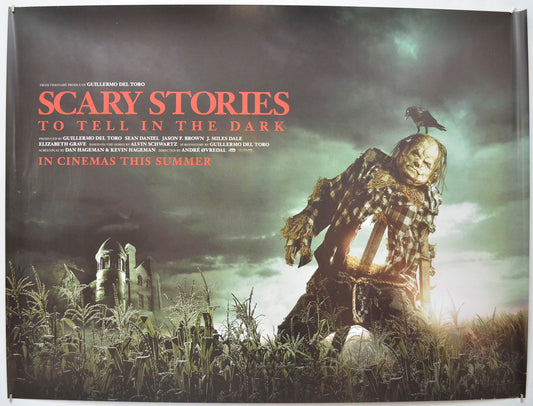 Scary Stories To Tell In The Dark Original Quad Poster - Film Poster - Movie Poster