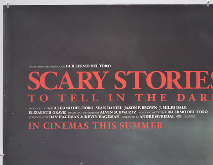 SCARY STORIES TO TELL IN THE DARK (Top Left) Cinema Quad Movie Poster 