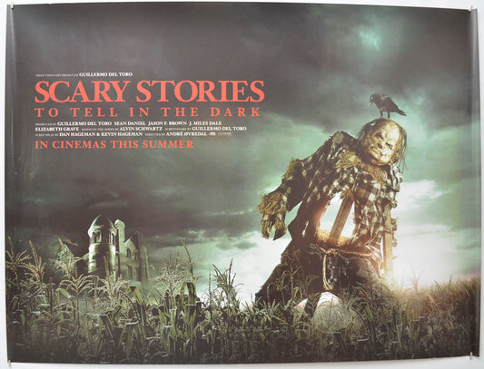 Scary Stories To Tell In The Dark Original Quad Poster - Film Poster - Movie Poster