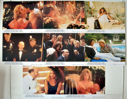 Scenes From The Class Struggle In Beverly Hills Set Of 8 Original Cinema Lobby Cards 