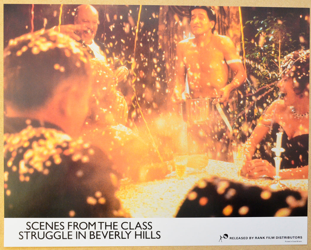 SCENES FROM THE CLASS STRUGGLE IN BEVERLY HILLS (Card 2) Cinema Lobby Card Set 