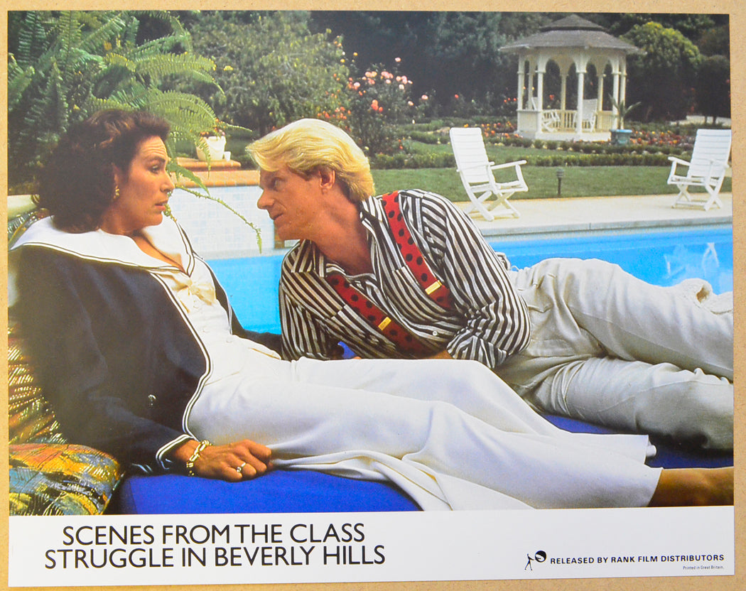 SCENES FROM THE CLASS STRUGGLE IN BEVERLY HILLS (Card 6) Cinema Lobby Card Set 