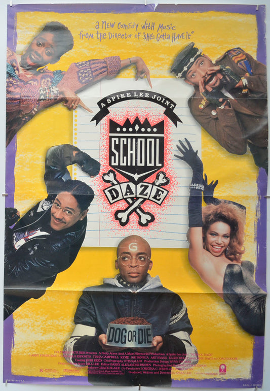 School Daze Original One Sheet Poster - Film Poster - Movie Poster