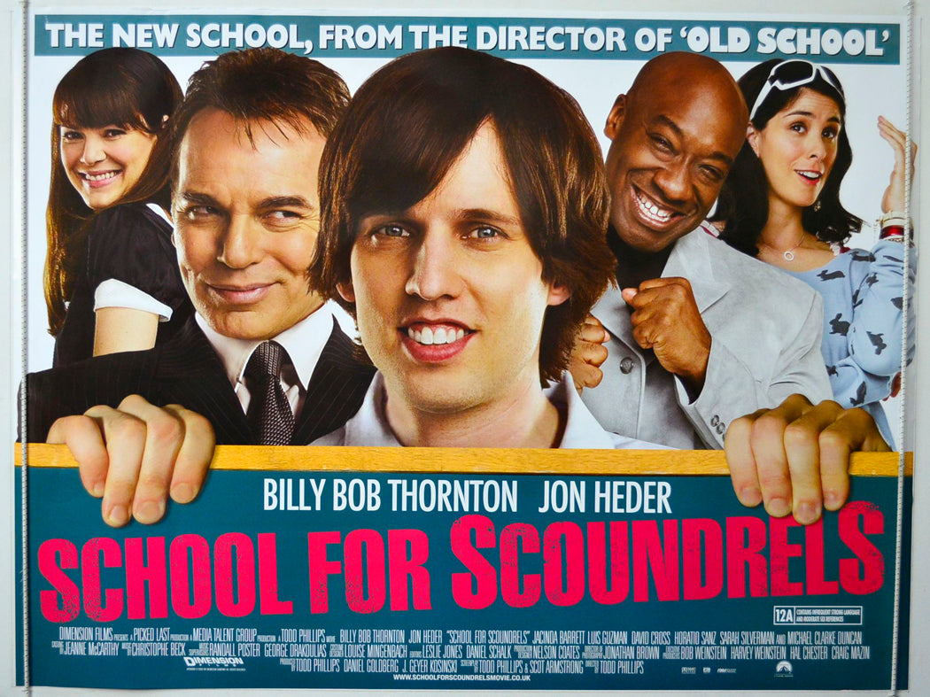 School For Scoundrels Original British Quad Poster - Movie Poster