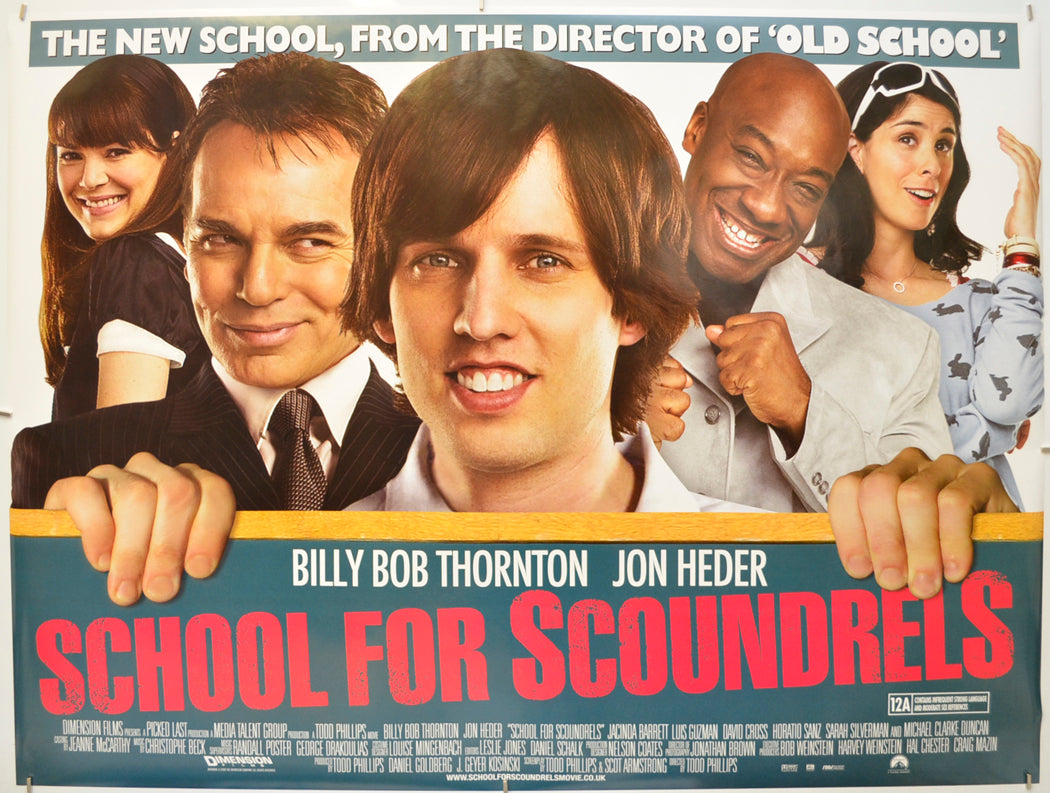 School For Scoundrels Original Quad Poster - Film Poster - Movie Poster