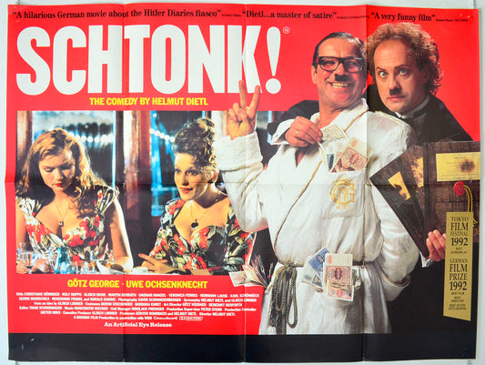 Schtonk!    Original British Quad Poster - Movie Poster